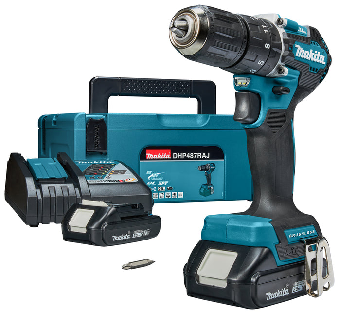 Makita DHP487RAJ 18V Klopboor-/schroefmachine