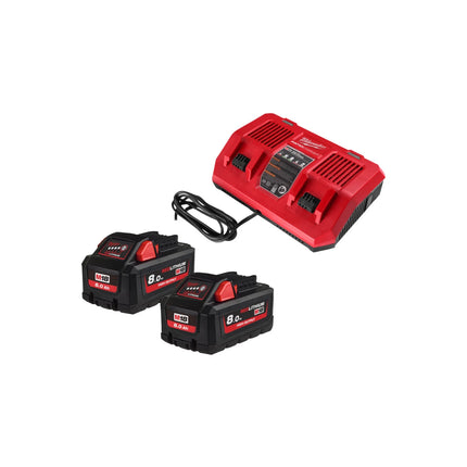 Milwaukee M18 FORGENRG-802DBSC 18V Accu en Lader Set