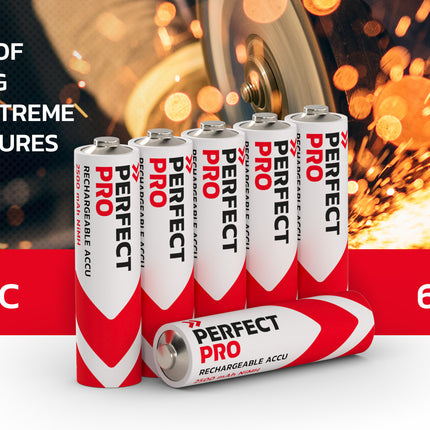 PerfectPro NiMH Batterijen Aa (6 stuks) - B-AA6