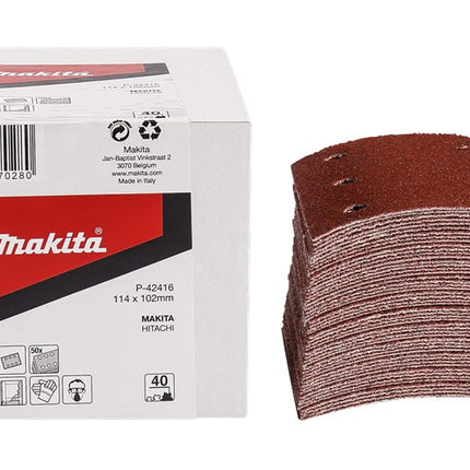 Makita Schuurvel K320 114X102 Red - P-42494