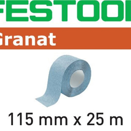 Festool Schuurrol Granat 115x25m P120 GR - 201107