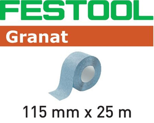 Festool Schuurrol Granat 115x25m P120 GR - 201107