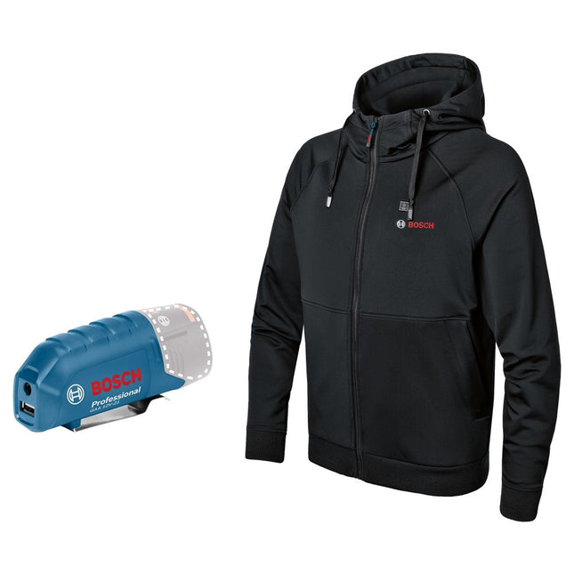 Bosch GHH 12+18V XA 3XL Verwarmde hoodie in Doos - 06188000EV