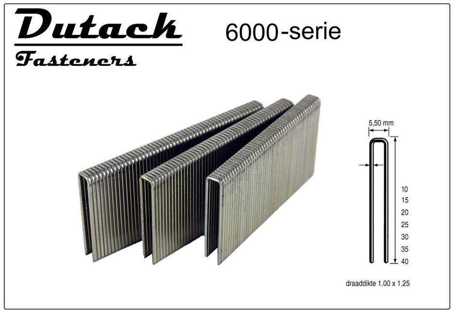 Dutack Niet 6000 serie 30mm RVS 4mille in doos