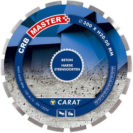 Carat Diamantzaag Beton Ø300X25,40mm CRB Master - CRBM300400