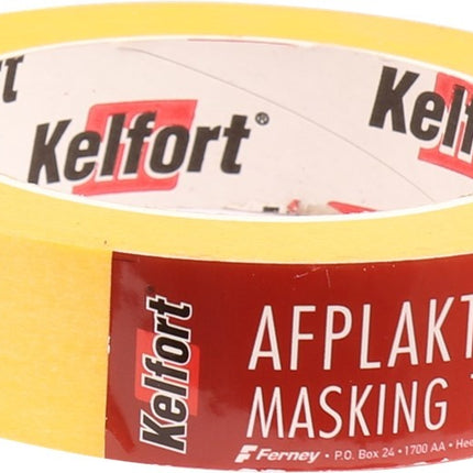 Kelfort Afplaktape 25mm X 50M Gold - 1516608