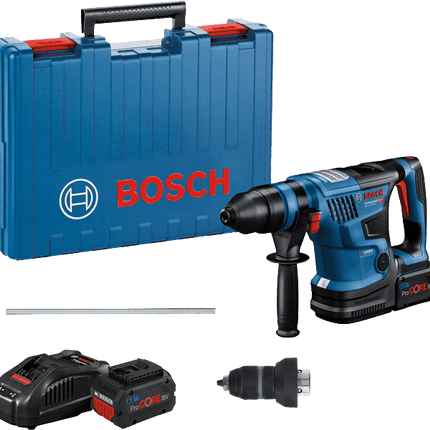 Bosch GBH 18V-34 CF Accu boorhamer C&G in Koffer met 2x 8,0Ah accu's - 0611914002