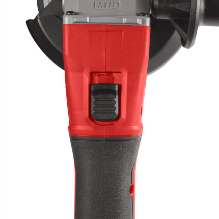 Milwaukee M18 BLSAG125X-402X Koolborstelloze Haakse Slijper  - 4Ah 18V