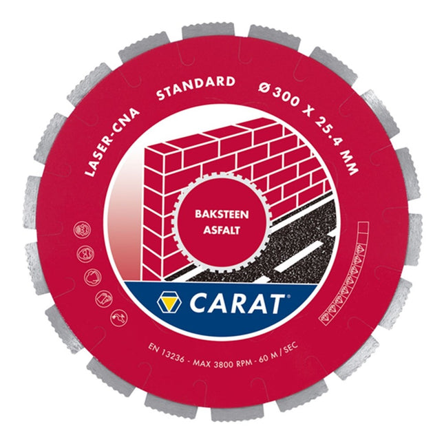 Carat Diamantzaag Baksteen/Kalkzandsteen Ø700X25,40 mm - CNA7004000