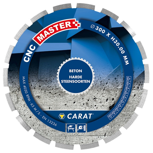 Carat Diamantzaag Beton Ø400X25,40mm CNC Master - CNCM400400