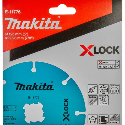 Makita Diamantschijf 125mm x-lock TCG - E-11776