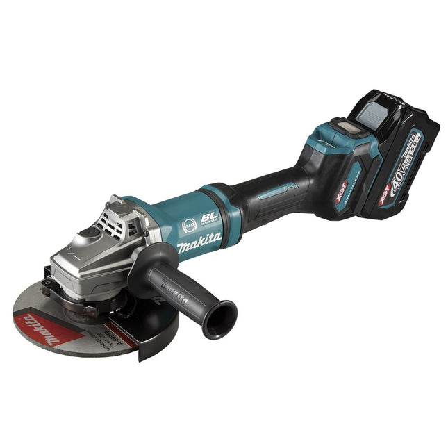 Makita GA037GT203 40 V Max Haakse slijper 180 mm