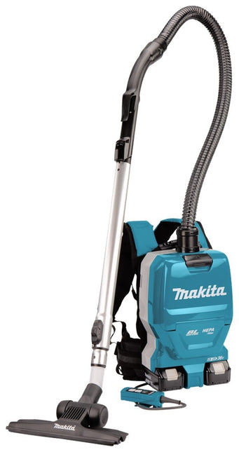 Makita DVC261TX22 2x18 V Rugstofzuiger voor schoonmaak