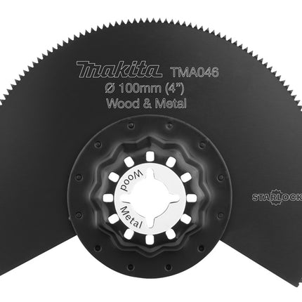 Makita TMA046 Segmentzaagblad 100mm Hout & Staal - B-64808