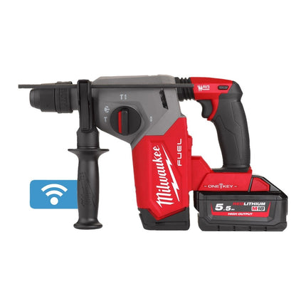 Milwaukee M18 ONEFHX-552X ONE-KEY SDS-Plus Hamer met 4 standen - 5.5Ah 18V