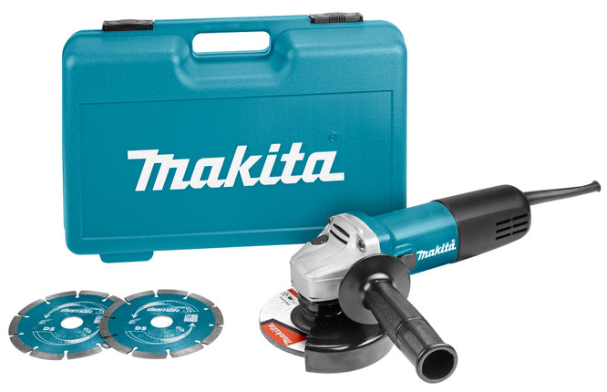 Makita 9558HNRGK2 230 V Haakse slijper 125 mm