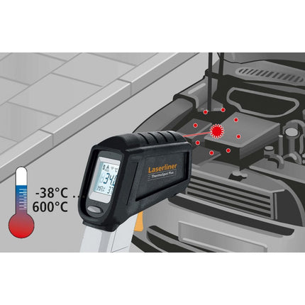 Laserliner ThermoSpot Plus Temperatuurmeter - 082.042A