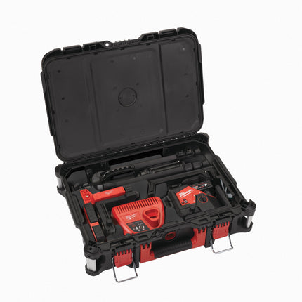 Milwaukee M12 3PLKIT-401P 3D Laser met 3 Groene 360° Lasercirkels - 1x4Ah 12V