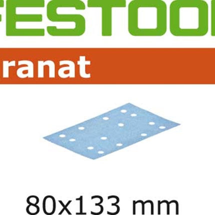 Festool Schuurstroken Granat STF 80x133 P40 GR50 - 497117