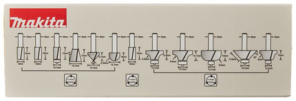 Makita Freesset 12-dlg 8mm - D-53556