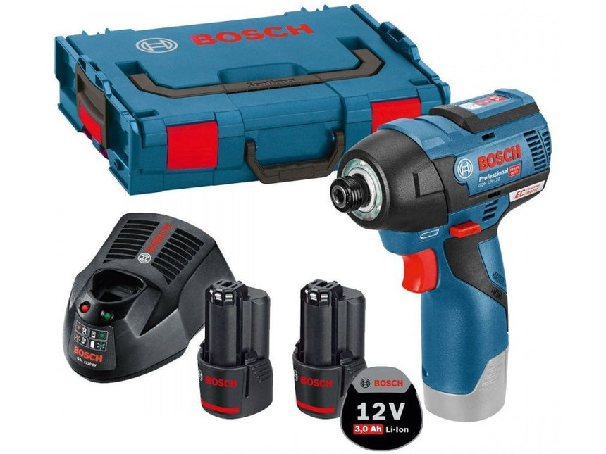 Bosch GDR 12V-110 Accu slagschroevendraaier C&G in L-Boxx met 2x 3,0Ah accu's - 06019E0005