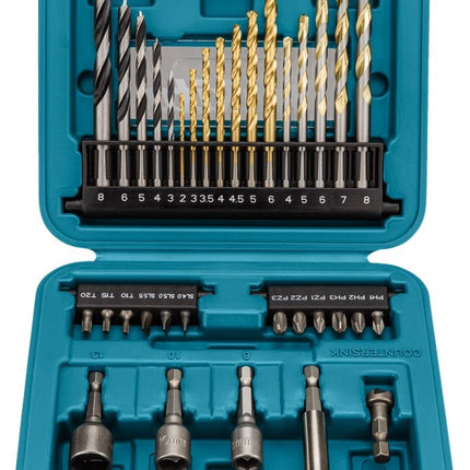 Makita Boor/Bit Set 34-Delig - B-68498