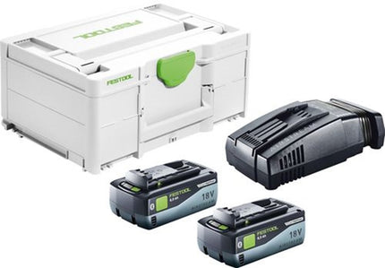 Festool SYS 18V 2x8,0/SCA16 Energie Set - 577327