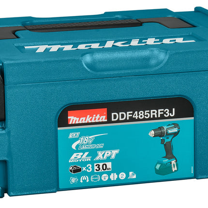 Makita DDF485RF3J LXT 18V Klopboor-/Schroefmachine