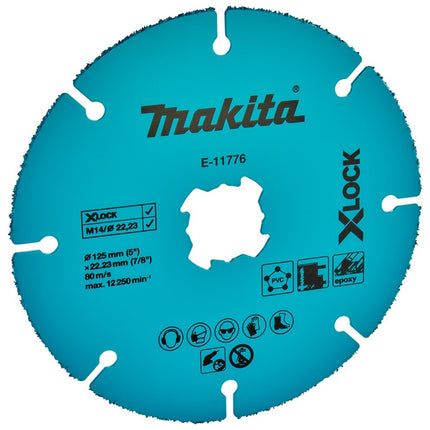 Makita Diamantschijf 125mm x-lock TCG - E-11776