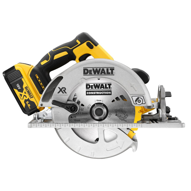 DeWalt DCS572P2-QW 18V XR Cirkelzaag 184mm