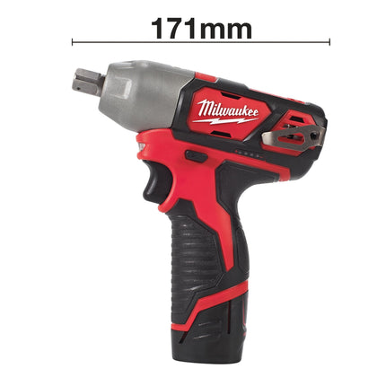 Milwaukee M12 BIW12-202C Compacte Slagmoersleutel 12V