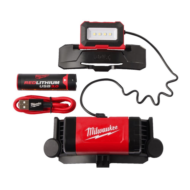 Milwaukee L4 BOLTHL-301 Hoofdlamp USB Oplaadbaar