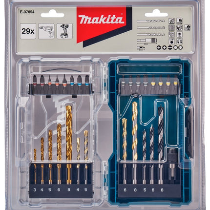 Makita Boor/bit set 29-delig - E-07054