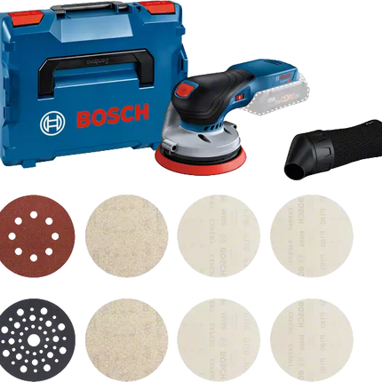 Bosch GEX 18V-125 Excenterschuurmachine + M480 - 0615A5004H