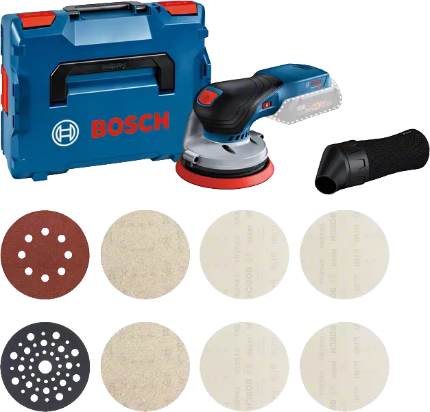 Bosch GEX 18V-125 Excenterschuurmachine + M480 - 0615A5004H