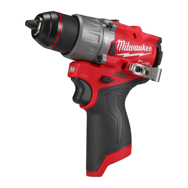 Milwaukee M12 FPP2D2-422X Combiset - FPD2 Slagboor en BPRT Blindklinknageltang - 2.0/4.0Ah 12V in HD Box - 4933480593