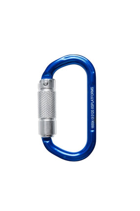 XSPlatforms Triple-lock Blue - Veiligheidshaak aluminium