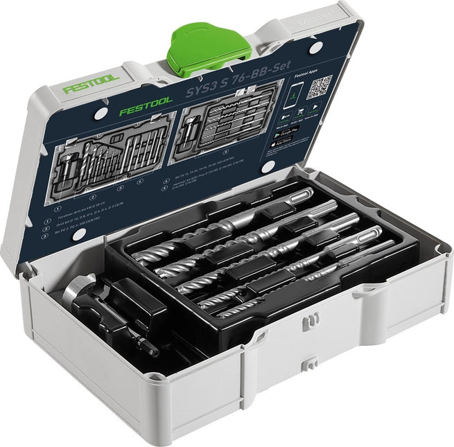 Festool SYS3 S 76-BB-Set Bit- en boorset - 578119