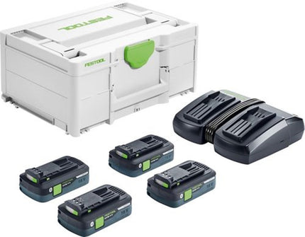 Festool Energie Set SYS 18V 4x4,0/TCL6DUO - 577104