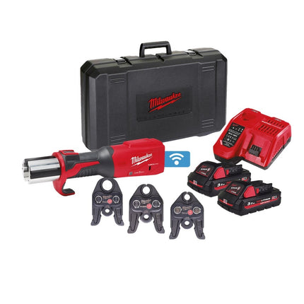 Milwaukee M18 ONEBLHPT-302C ONE-KEY Persgereedschap TH-Set - 2x3Ah 18V