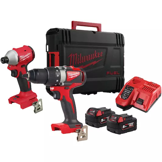 Milwaukee M18 BLPP2B3-502X Accu Combiset 18V