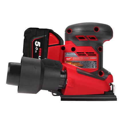 Milwaukee M18 BQSS-0 Vlakschuurmachine 18V - Zonder accu en lader - 4933479966