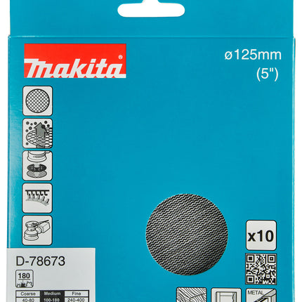 Makita Schuurnet 125mm K180 D-78673