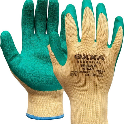 OXXA Essential Handschoen M-Grip 11-540 Groen/Geel 10XL - 11154010