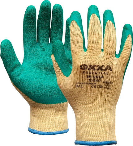 OXXA Essential Handschoen M-Grip 11-540 Groen/Geel 10XL - 11154010