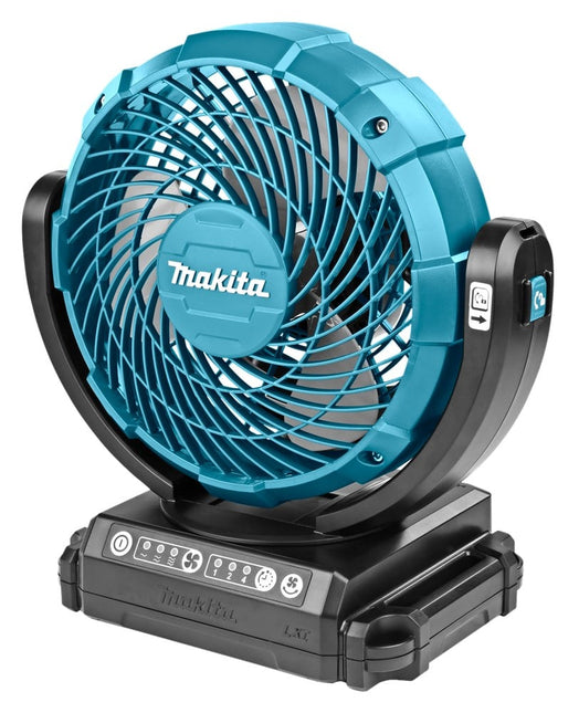 Makita DCF102Z 14,4 / 18 V Ventilator met zwenkfunctie