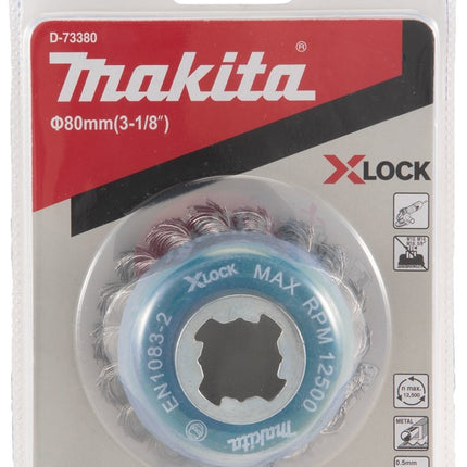 Makita Komborstel X-lock 80mm - D-73380