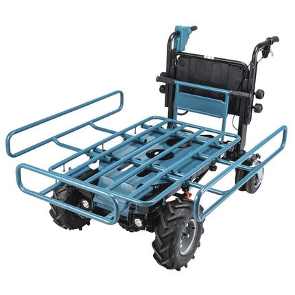 Makita DCU604Z LXT 2x18V Dumper met rek