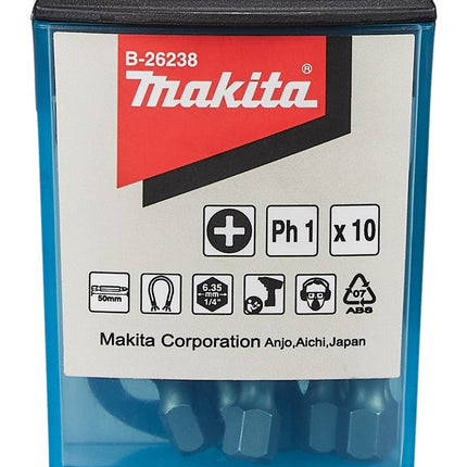 Makita Schroefbit PH1x50mm 10stk - B-26238