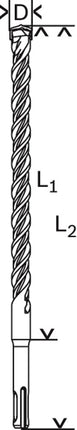 Bosch Hamerboor SDS-Plus-5 6,5x50x115mm - 1618596168